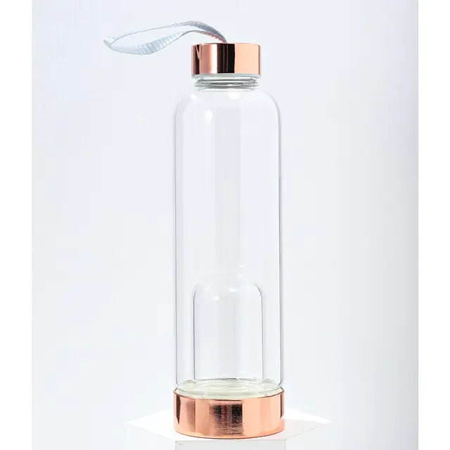 Crystal Glass Water Bottle /