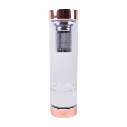 Crystal Glass Water Bottle /